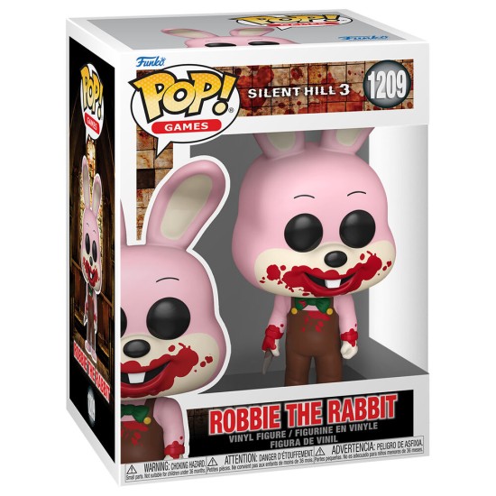Funko POP! Silent Hill 2 Figure 9cm - Robbie the Rabbit (1209) - Vinila figūriņa