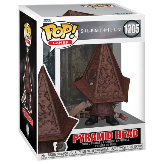 Funko POP! Silent Hill 2 Figure 9cm - Pyramid Head (1205) - Vinila figūriņa