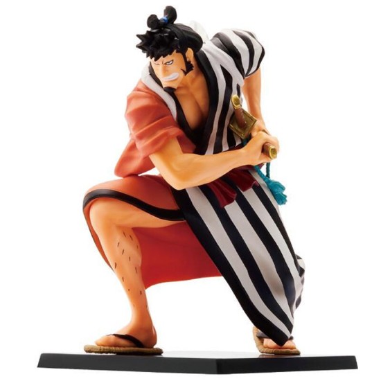 Ichibansho One Piece The Nine Red Scabbards is Here Figure 11cm - Kin'emon - Plastmasas figūriņa