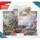 Pokemon Super Card Game TCG Trading Cards - Scarlet & Violet - Twilight Masquerade 3-Pack Blister Assorted Pack EN - Kāršu spēle