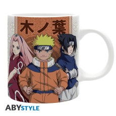 ABYstyle Naruto Shippuden Ceramic Mug 320ml - Konoha vs Suna - Krūze