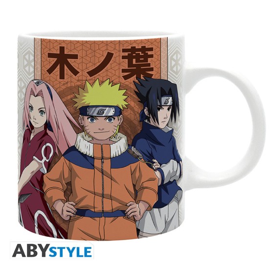 ABYstyle Naruto Shippuden Ceramic Mug 320ml - Konoha vs Suna - Krūze