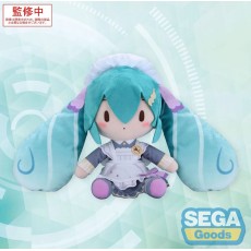 Sega Hatsune Miku Character Vocal Series 01 Fuwa Petit Plush Toy 24cm - Hatsune Miku Classical Maid - Plush toy