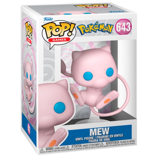 Funko POP! Pokemon Figure 9cm - Mew (643) - Vinyl figure
