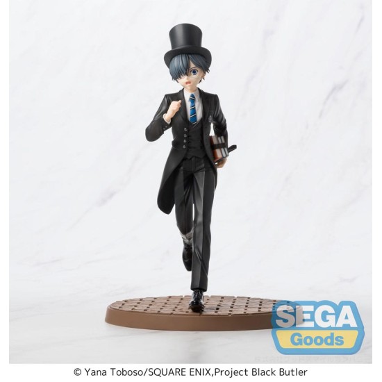 Sega Black Butler: Boarding School Arc Luminasta Figure 22cm - Ciel Phantomhive - Пластмассовая фигурка