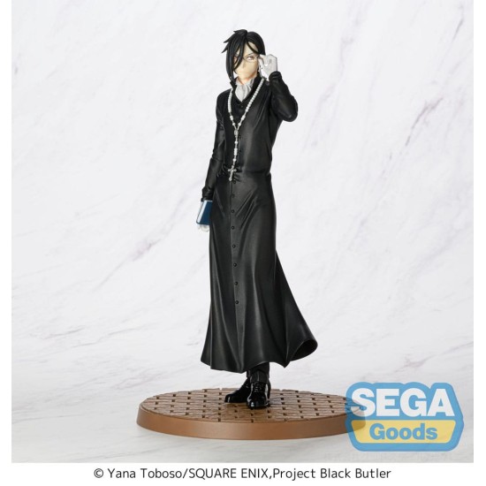 Sega Black Butler: Boarding School Arc Luminasta Figure 22cm - Sebastian Michaelis - Пластмассовая фигурка