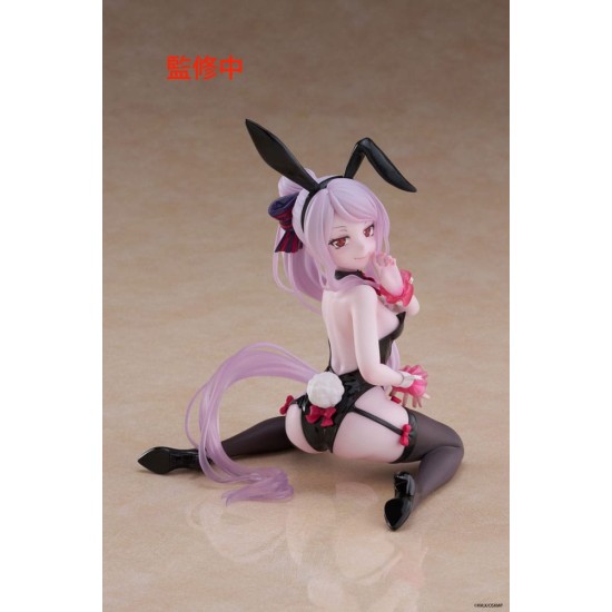 Taito Prize Overlord Desktop Cute Ver. Bunny Figure 13cm - Shalltear - Пластмассовая фигурка