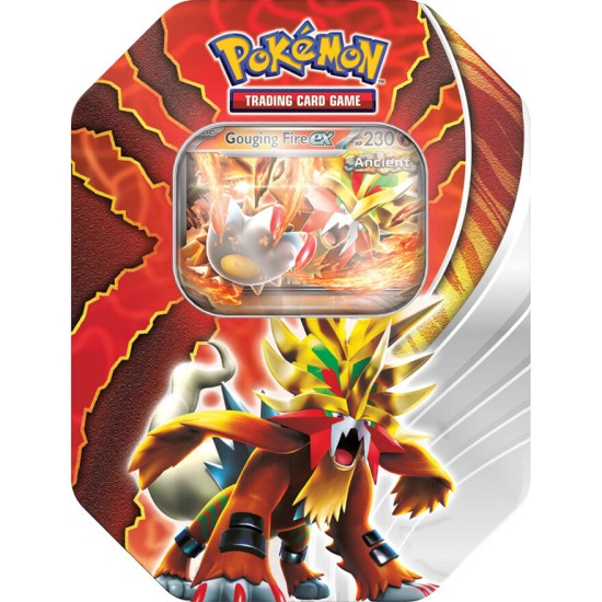 Pokemon Super Card Game TCG Trading Cards - Paradox Destinies - Gouging Fire Ex - Tin EN - Карточная Игра