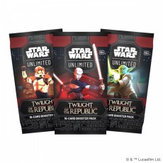 Star Wars Super Card Game TCG Trading Cards - Unlimited: Twilight of the Republic - Booster Pack EN - Карточная Игра