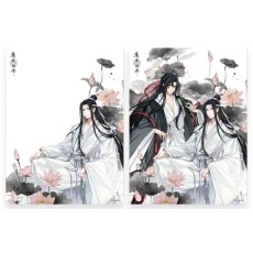 Sakami Merchandise Grandmaster of Demonic Cultivation 3D Lenticular Card Wei Wuxian & Lan Wangji 12 x 16 cm - Открытка