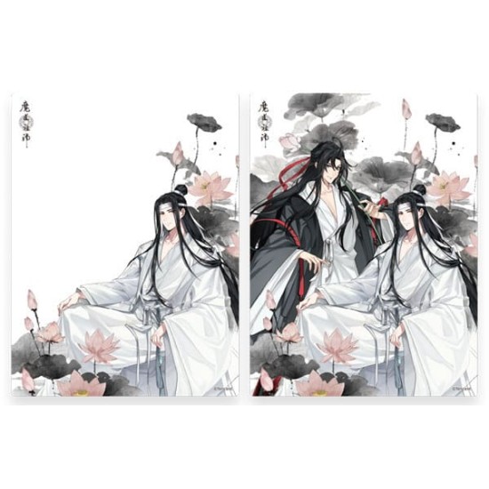 Sakami Merchandise Grandmaster of Demonic Cultivation 3D Lenticular Card Wei Wuxian & Lan Wangji 12 x 16 cm - Открытка