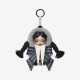 Pop Mart Skullpanda x Wednesday (Nevermore Academy Uniform Version) Plush Pendant