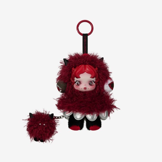 Pop Mart Skullpanda You Found Me! Plush Doll Pendant