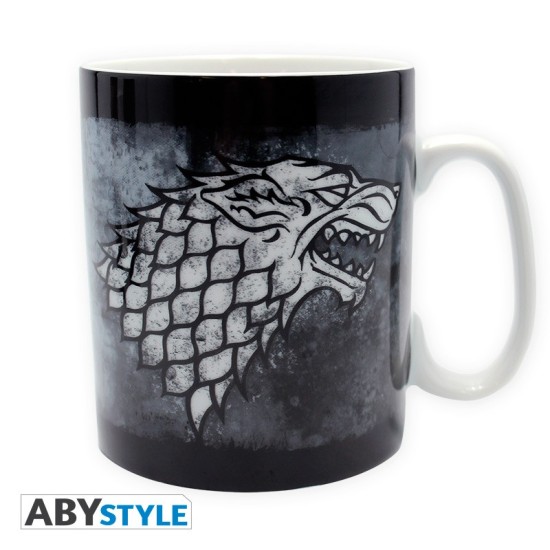 ABYstyle Game of Thrones Ceramic Mug 460ml - Stark - Krūze