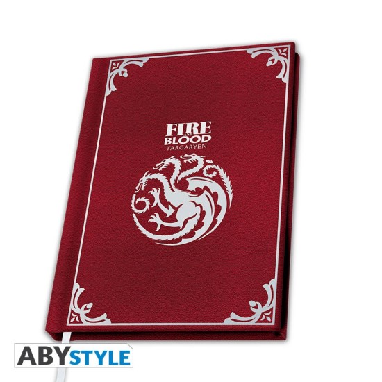 ABYstyle Game of Thrones A5 Notebook 21 x 15cm - Targaryen - Klade