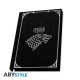 ABYstyle Game of Thrones A5 Notebook 21 x 15cm - Stark - Klade