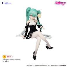 Furyu Hatsune Miku Noodle Stopper Figure 14cm - Flower Fairy White Rose - Plastmasas figūriņa
