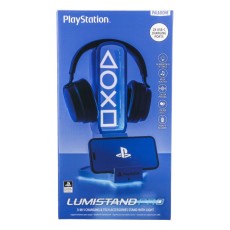 Paladone PlayStation Desk Headphone Stand with Light and Remote Control 30cm