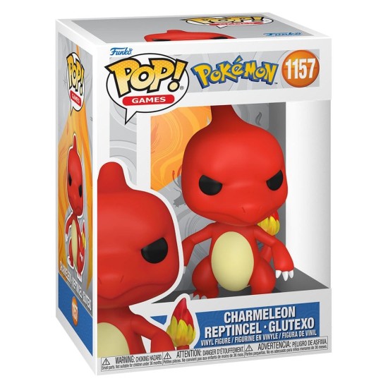 Funko POP! Pokemon Figure 9cm - Charmeleon (1157) - Виниловая фигурка