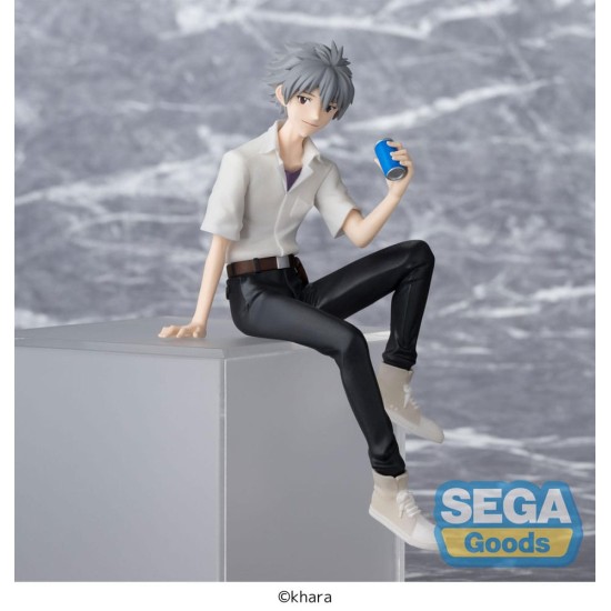 Sega Evangelion: New Theatrical Edition PM Perching Figure 14cm - Kaworu Nagisa - Plastmasas figūriņa