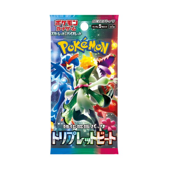 Pokemon Super Card Game TCG Trading Cards - Scarlet & Violet - Triplet Beat Booster Pack JP - Карточная Игра