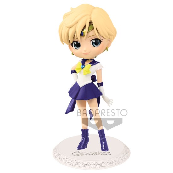 Banpresto Sailor Moon Eternal the Movie ver.A Figure 14cm - Super Sailor Uranus Q posket - Plastmasas figūriņa