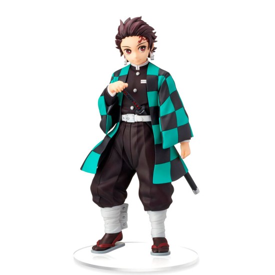 Sega Demon Slayer Kimetsu no Yaiba Sibling Bong SPM Figure 20cm - Tanjiro Kamado - Plastmasas figūriņa