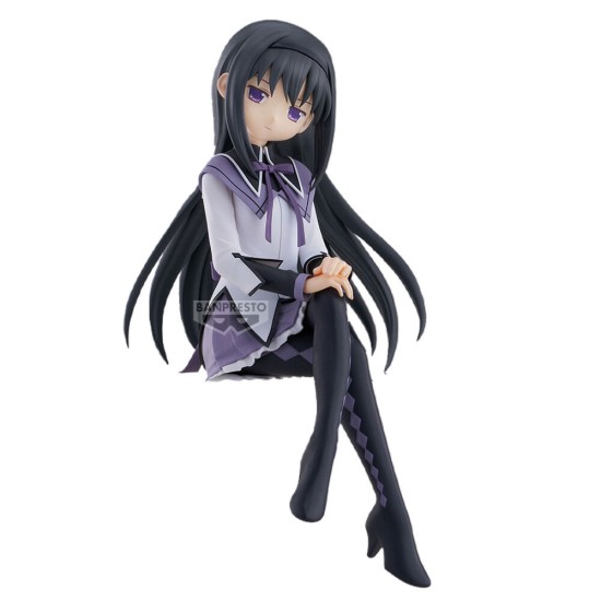 Banpresto Puella Magi Madoka Magica The Movie Rebellion Figure 18cm - Homura Akemi - Plastmasas figūriņa