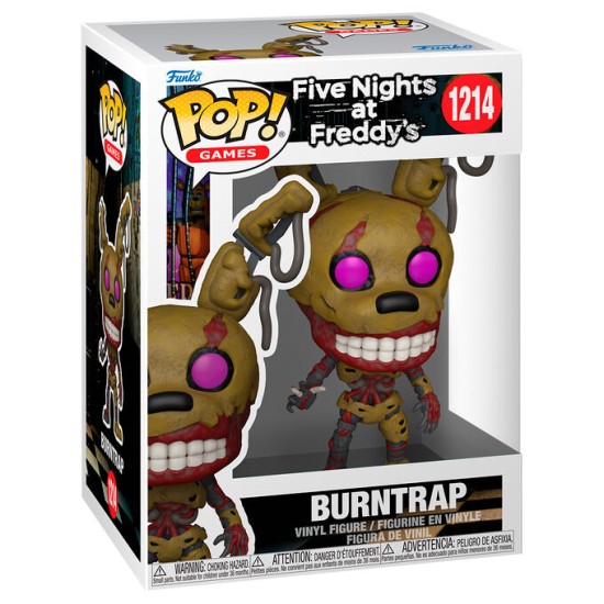 Funko POP! Five Nights at Freddy's Figure 9cm - Burntrap (1214) - Vinila figūriņa