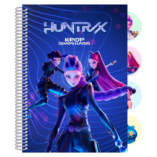 Safta KPop Demon Hunters A5 Notebook 21 x 15cm - Pillars