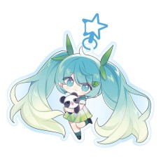 Popbuddies Hatsune Miku Acrylic Keychain - Kawaii Spring Time