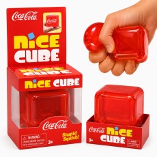 Super Solid Squish! Nice Cube - Coka Cola - Antistress Toy Soft Marble Squishy Cube