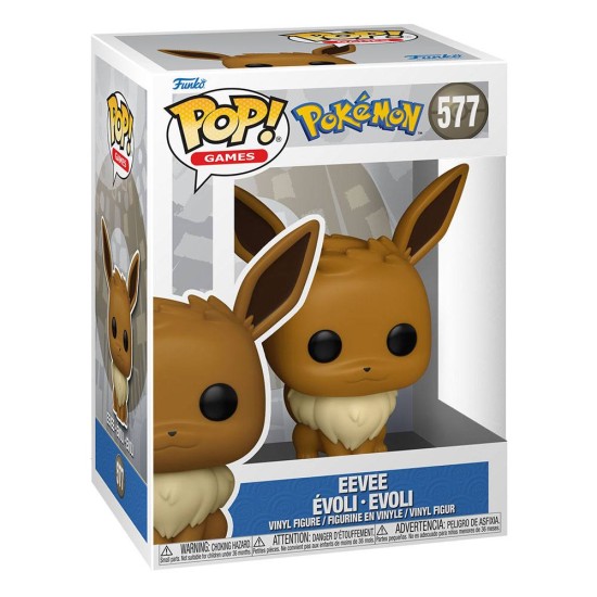 Funko POP! Pokemon Figure 9cm - Eevee (EMEA) (577) - Vinila figūriņa
