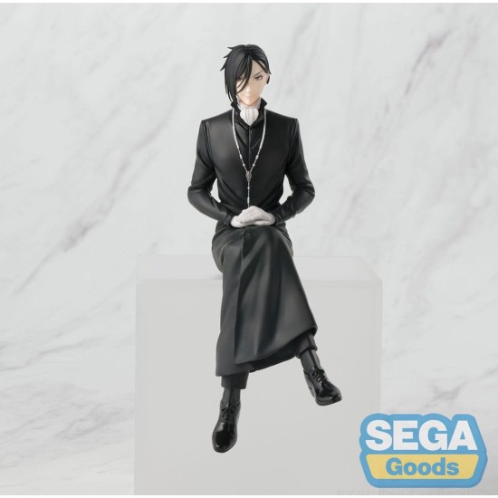 Sega Black Butler: Boarding School PM Perching Figure 16cm - Sebastian Michaelis - Plastmasas figūriņa