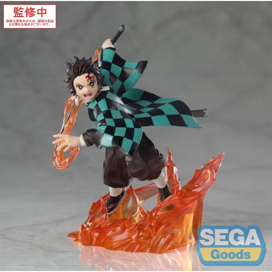 Sega Demon Slayer Kimetsu no Yaiba Xross Link Anime Figure 15cm - Tanjiro Kamado - Plastmasas figūriņa