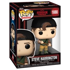 Funko POP! Stranger Things Figure 9cm - Steve Harrington (1888) - Vinila figūriņa