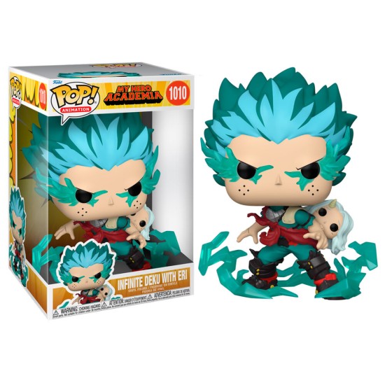 Funko POP! My Hero Academia Figure 25cm - Infinite Deku with Eri (1010) - Vinila figūriņa