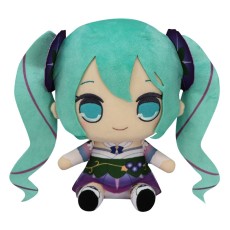 Furyu Hatsune Miku Kyurumaru Morning Glory Big Plush Toy 26cm - Plīša rotaļlieta