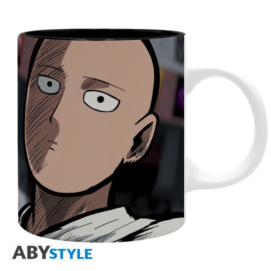 ABYstyle One-Punch Man Ceramic Mug 320ml - Saitama Serious - Krūze