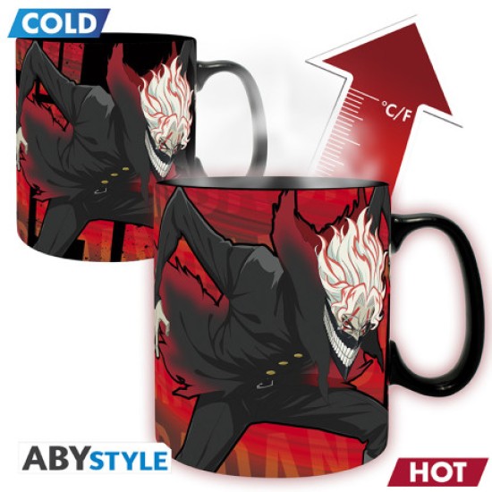 ABYstyle Dandadan Heat Change Ceramic Mug 460ml - Supernatural Alliance