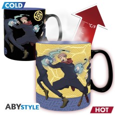 ABYstyle Jujutsu Kaisen Heat Change Ceramic Mug 460ml - Group - Krūze