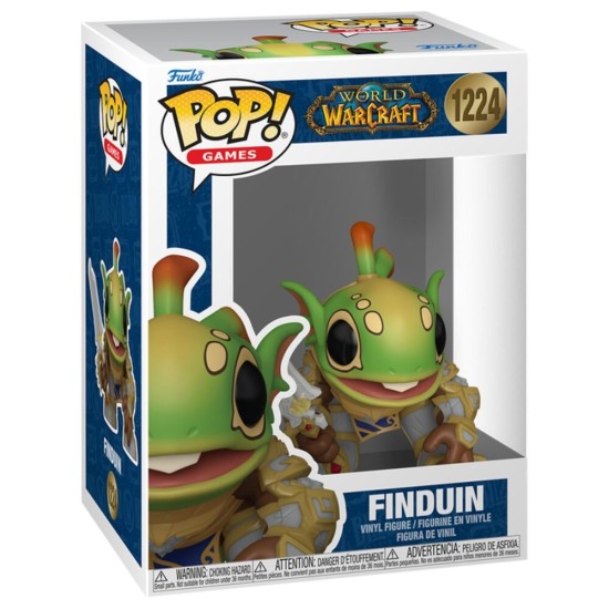 Funko POP! World of Warcraft Figure 9cm - Finduin (1224) - Виниловая фигурка