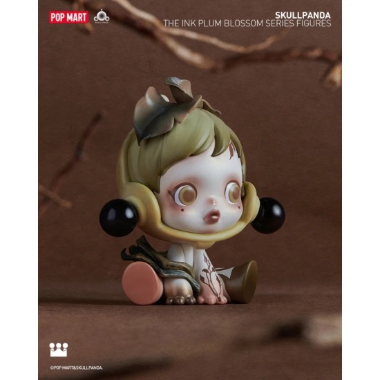 Pop Mart Skullpanda The Ink Plum Blossom Series Blind Box Random Figure - Пластмассовая фигурка