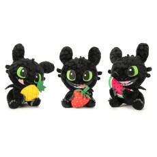 Play by Play How To Train Your Dragon Assorted Plush Toy 25cm - Toothless Fruit - Plīša rotaļlieta