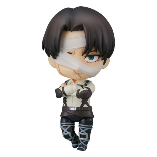 Good Smile Company Attack on Titan: The Final Season Nendoroid Action Figure 10cm - Levi Ackerman - Plastic figure