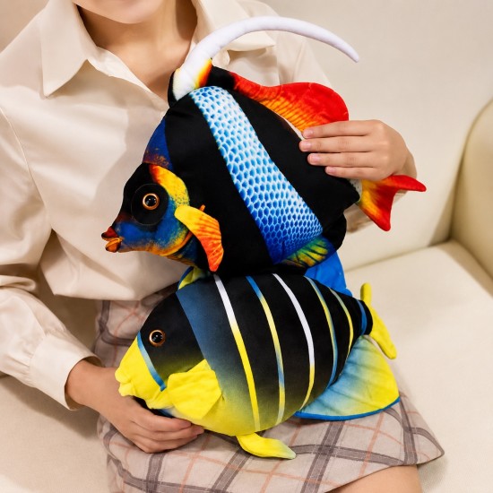 Tropical Fish Plush 35cm - Decorative pillow / Soft Toy