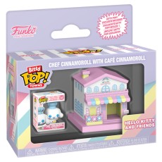 Funko Bitty POP! Town Hello Kitty and Friends - Chef Cinnamoroll with Cafe Cinnamoroll