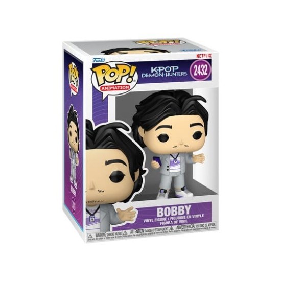 Funko POP! KPop Demon Hunters Figure 9cm - Bobby (2432) - Vinyl figure