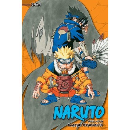 Naruto 3-in-1 Edition Vol.3 (EN) Paperback - Graphic novel (Masashi Kishimoto)