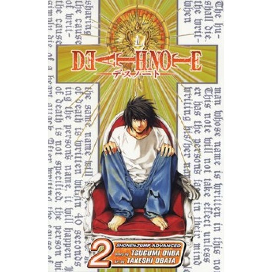 Death Note Vol.2 (EN) Paperback - Grafiskā novele (Tsugumi Ohba)